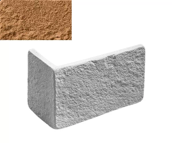 Искусственный камень Угловой элемент Марсель 945 13,4/28x18,1x2,5