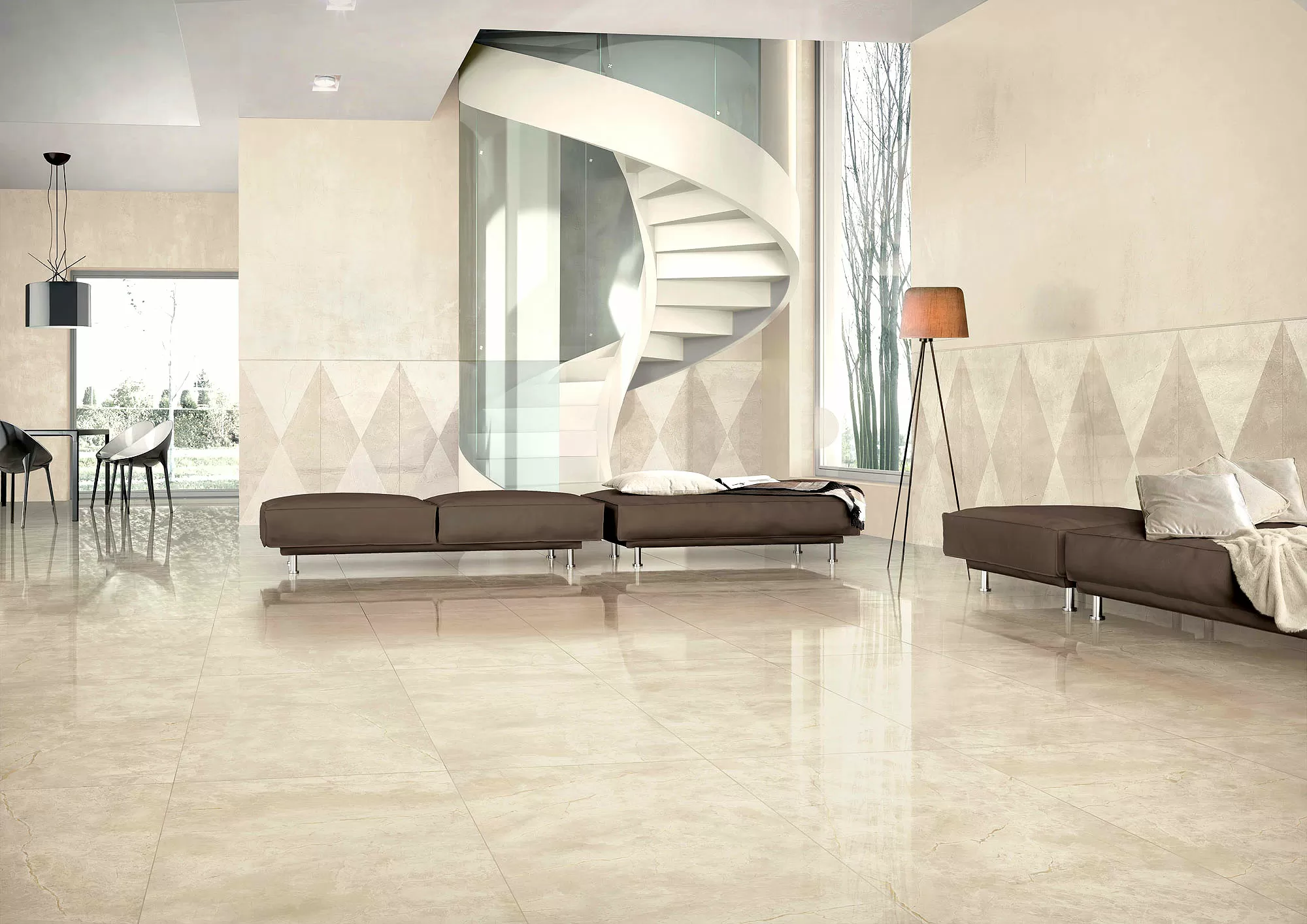 Керамогранит 2720217 Marmoker Statuario Grigio Lucido 9mm 60x120