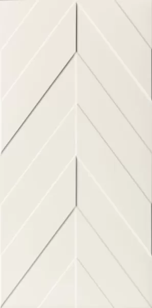 Плитка D730 4D Chevron White Matt 40х80