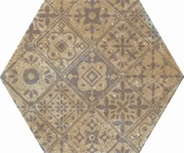 Керамогранит Pompeia Decor Marron 20х24