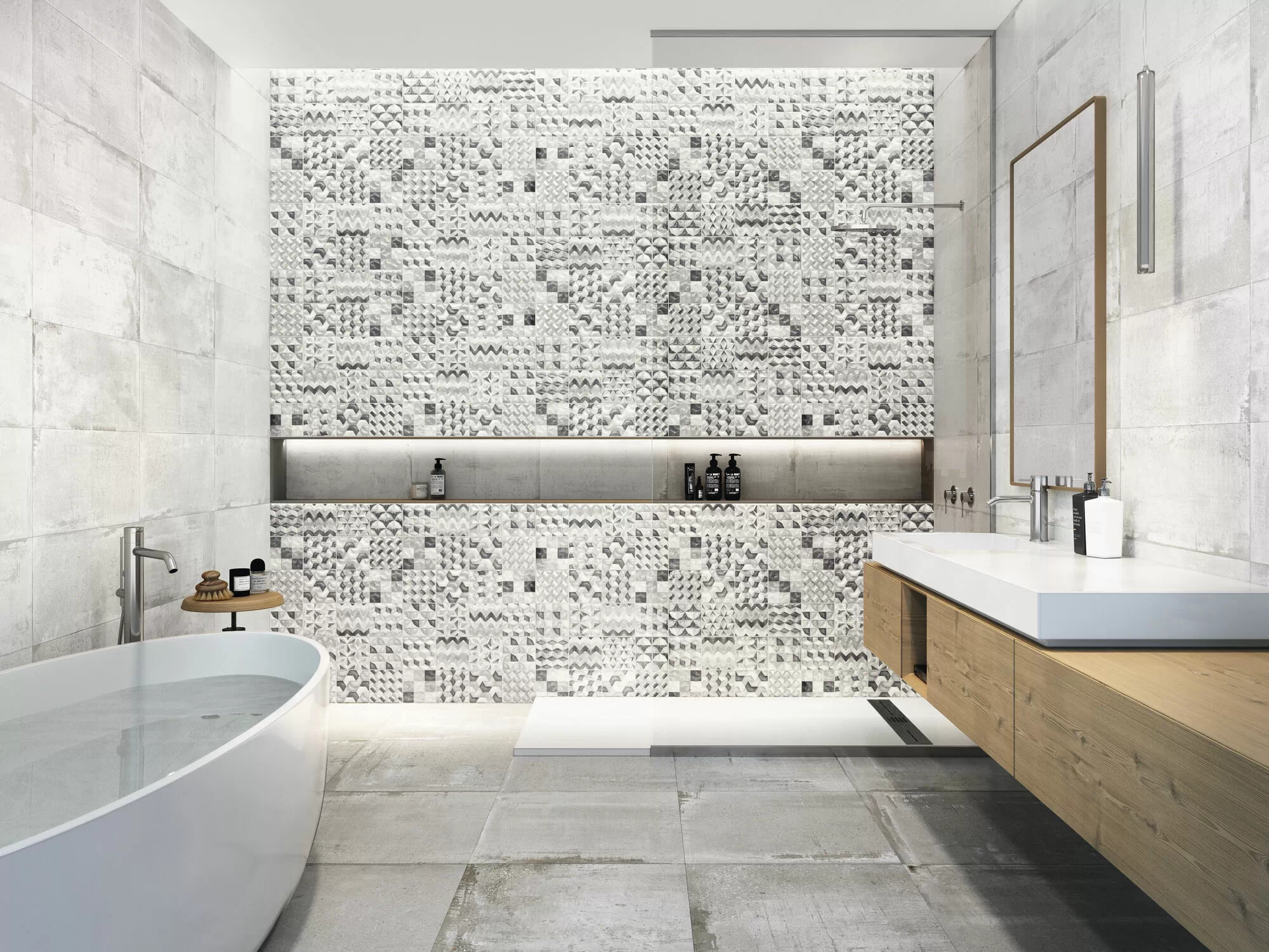 Керамогранит Detroit White 60x120