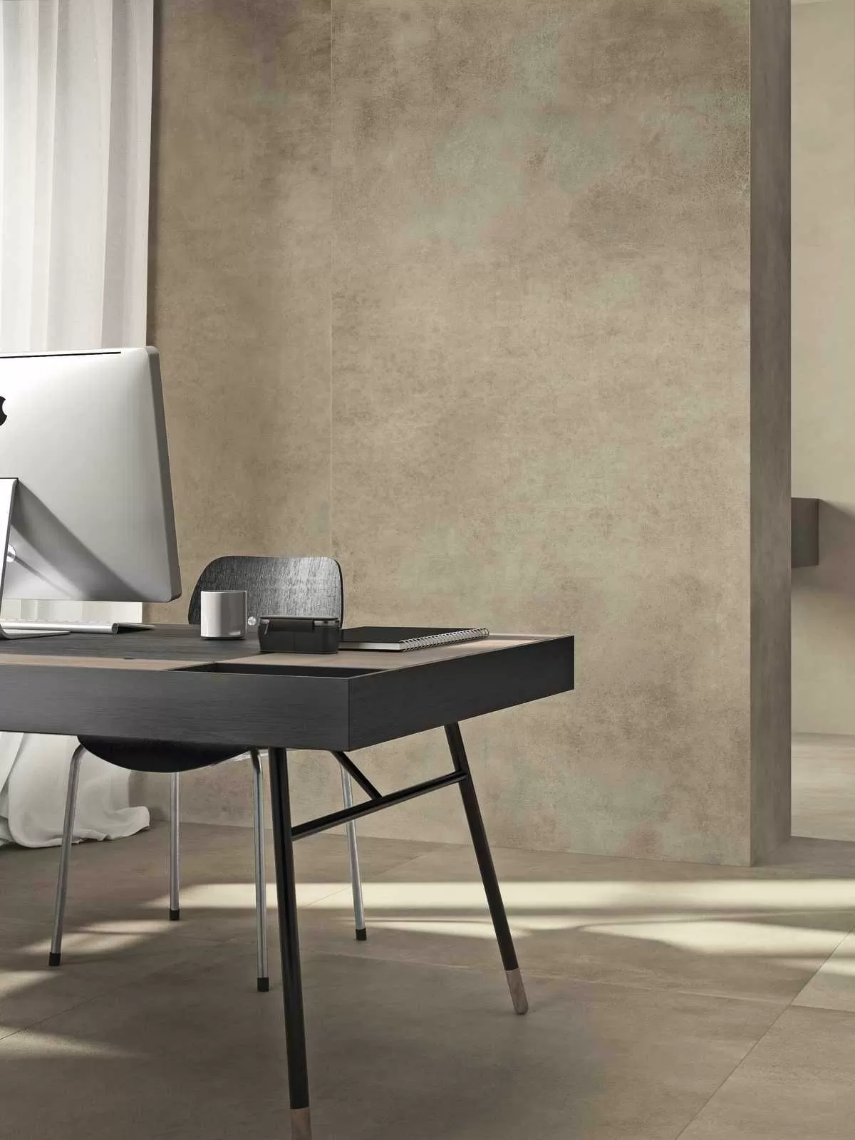 Керамогранит M383 Grande Concrete Look Crete Stuoiato 12mm 162х324