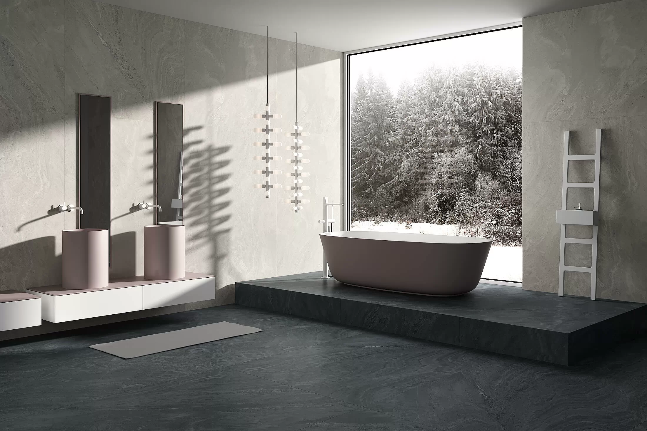 Керамогранит 1082 Monte Grigio Carv 180x120