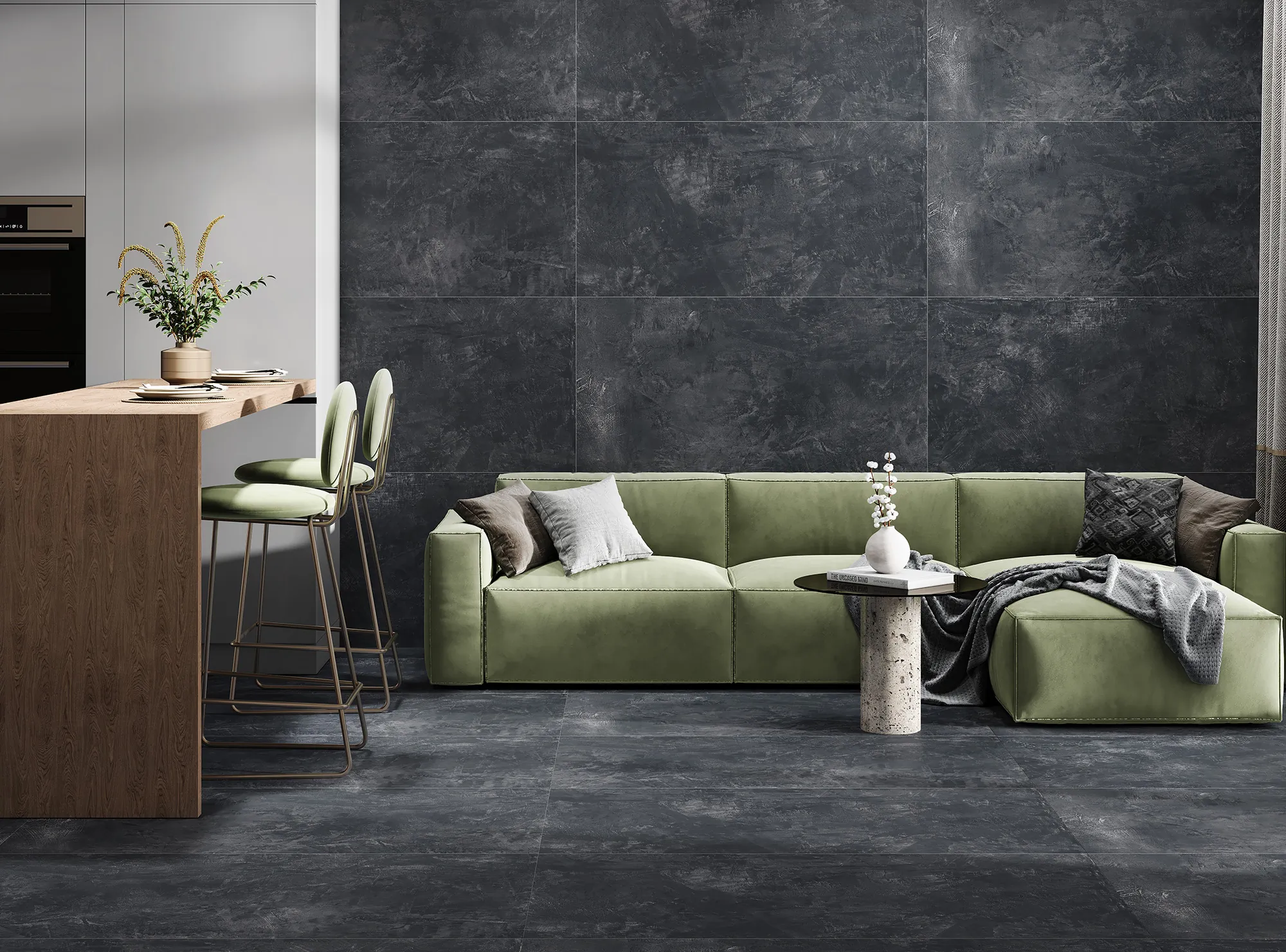 Керамогранит RT7007-A Symphony Gris Matt Rustic 60x120