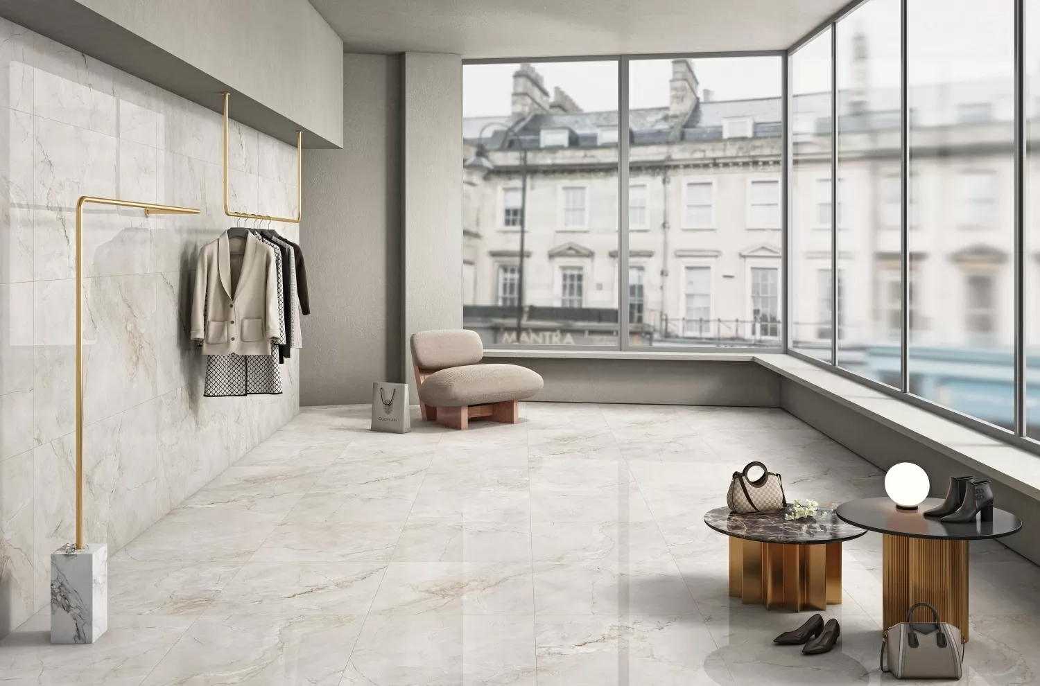 Керамогранит Lumino Pearl Blanco 60х120