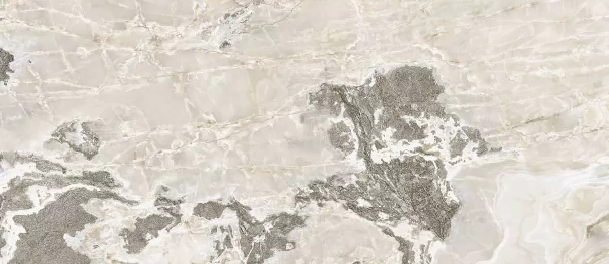 Керамогранит 766029 Onyx&More White Blend Glossy 6mm 120x280
