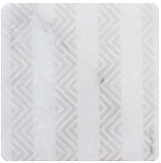 Керамогранит WHITE MARBLE Motif №8 10X10