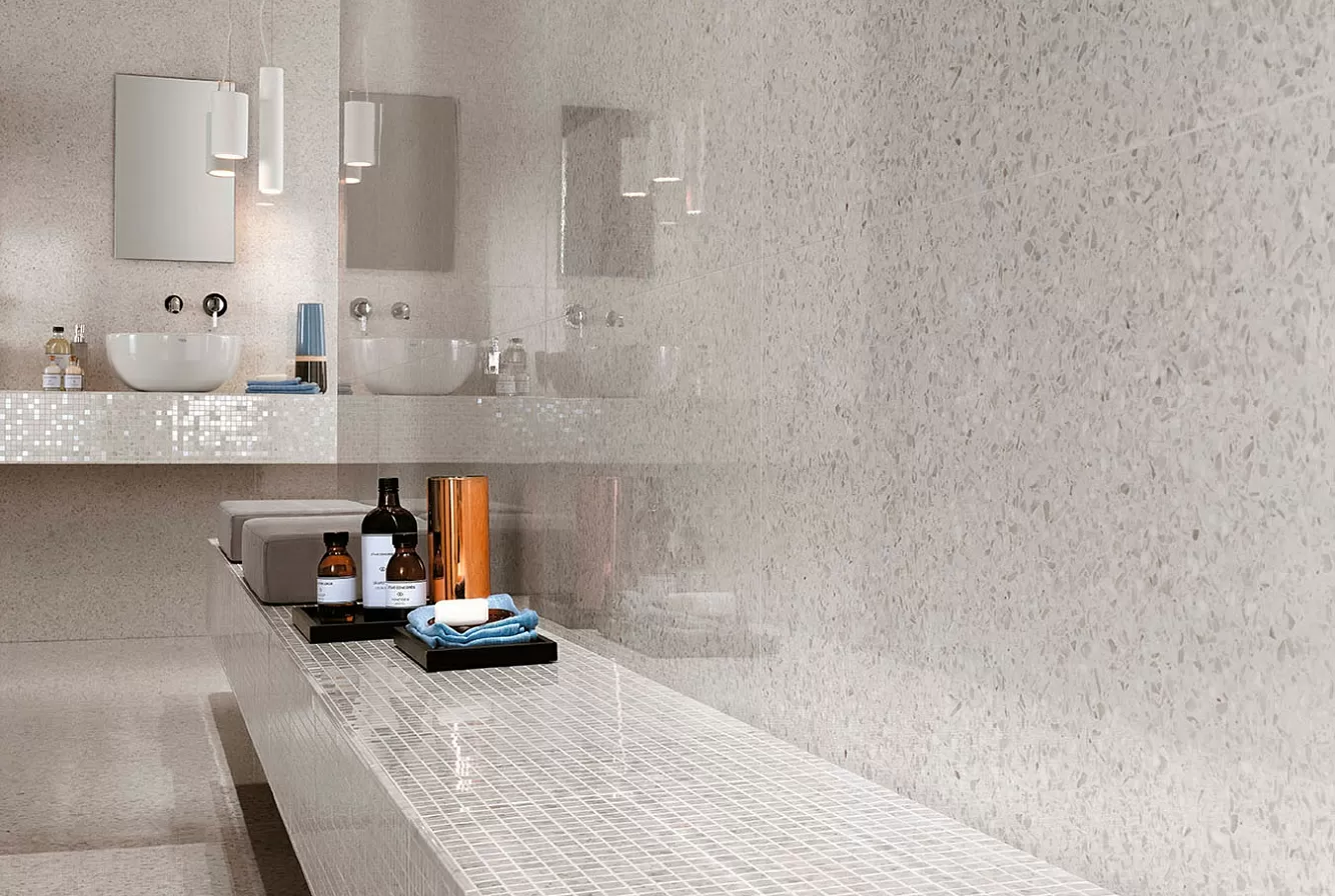 Керамогранит ATW3 Marvel Terrazzo White 60x60