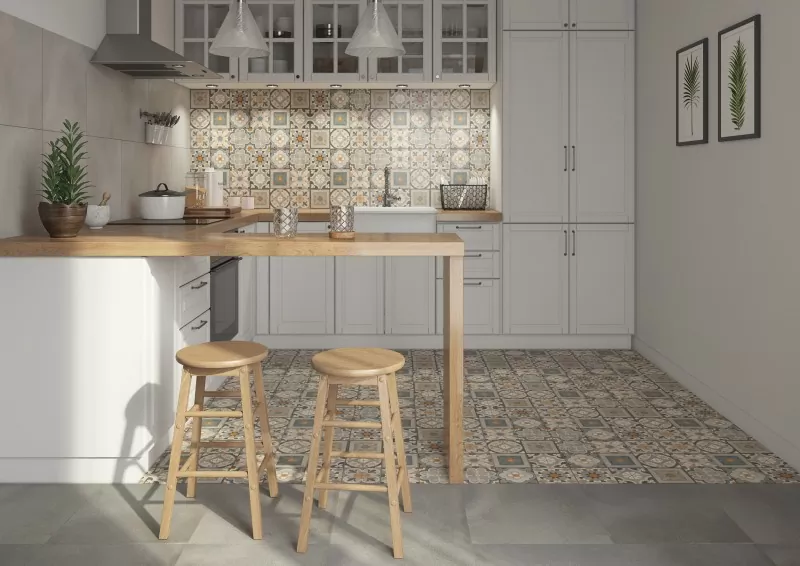 Керамогранит C-LO4R452D Loft многоцветный 42х42