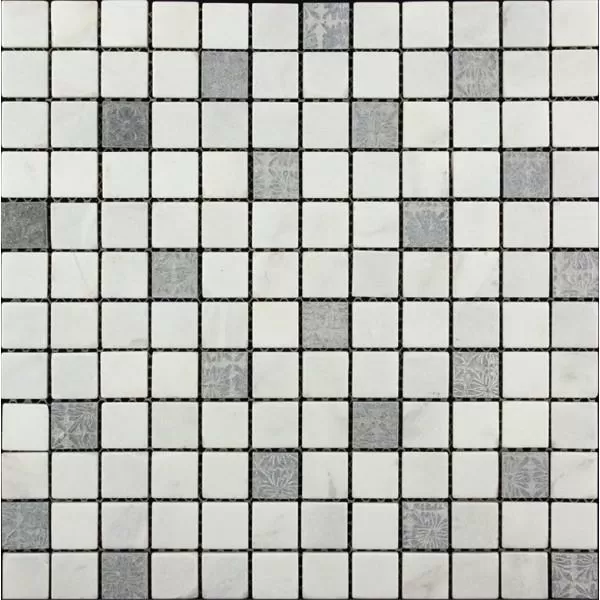 Мозаика 1049180 Mosaico Vanity Grigio/Lustro 30.5x30.5