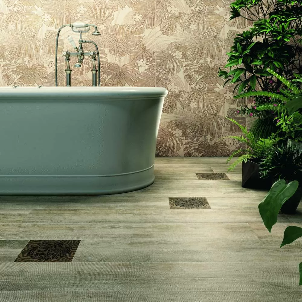 Керамогранит 531756 Precious Wood Gold 20x120