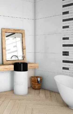 Керамогранит 6FML1840 Calacatta White Matt Rect 60х60
