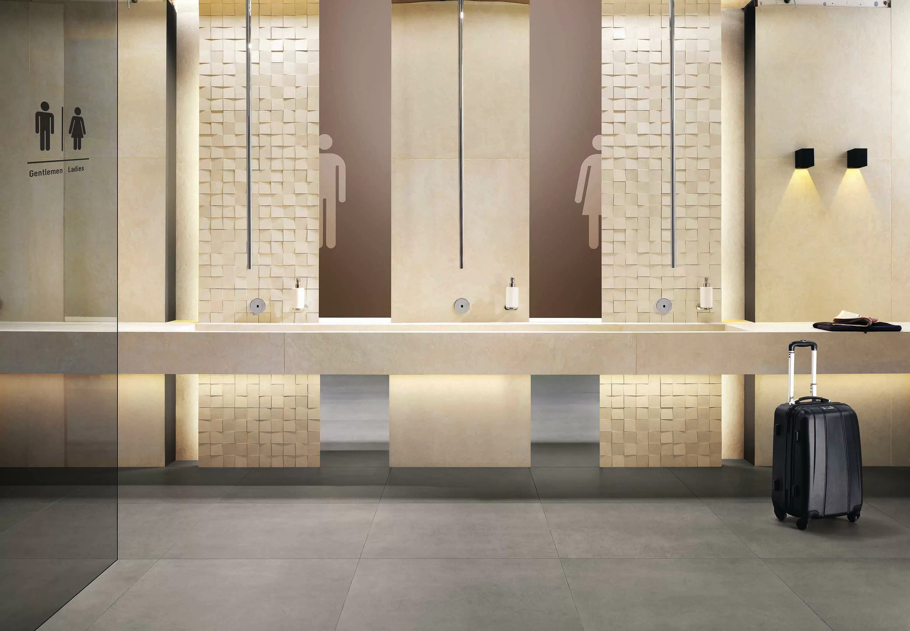 Керамогранит SU02BT Spatula Trat.AVORIO SQ. 120X60
