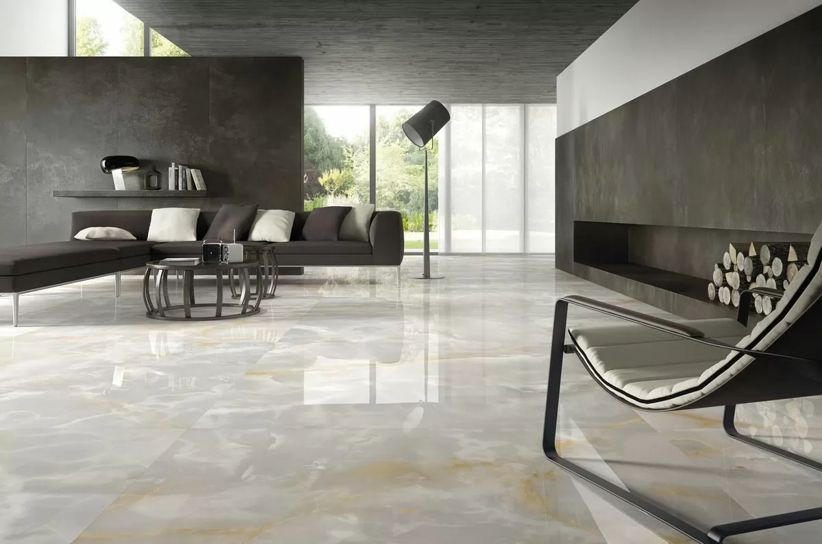 Керамогранит UO6S300400 Onice Bianco Extra Soft 150x300