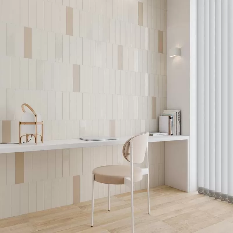 Плитка 124929 O WHITE GLOSS 7,5x30
