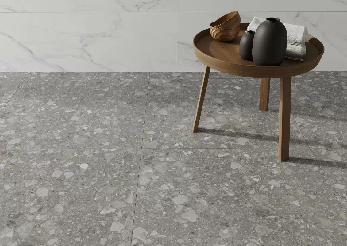 Керамогранит Terrazzo sugar beige PG 01 60х60