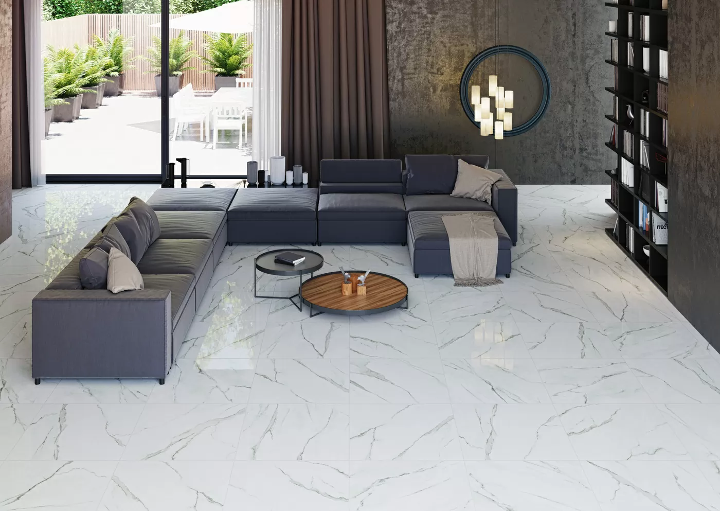 Керамогранит Marbleous Silk White 75х75