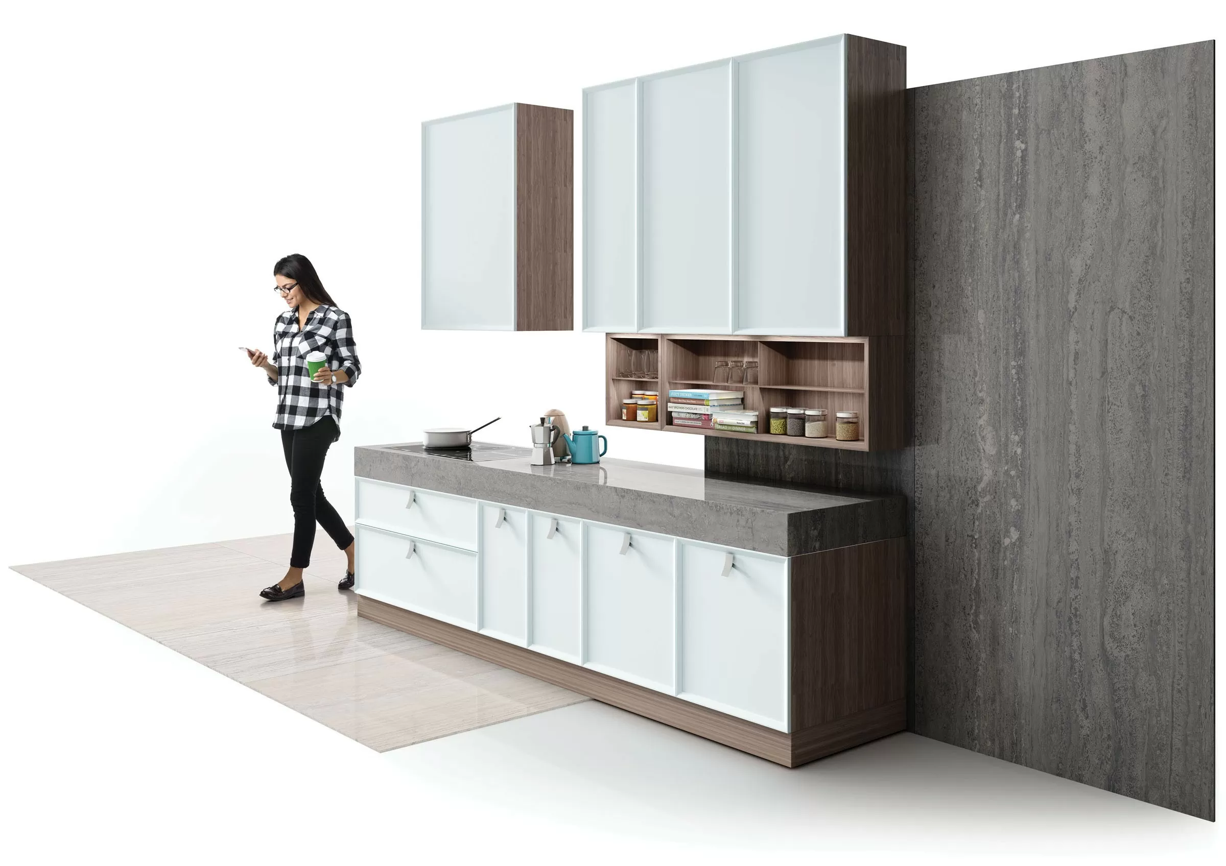 Керамогранит New Travertino Ivory Polished Full Lappato 60x120
