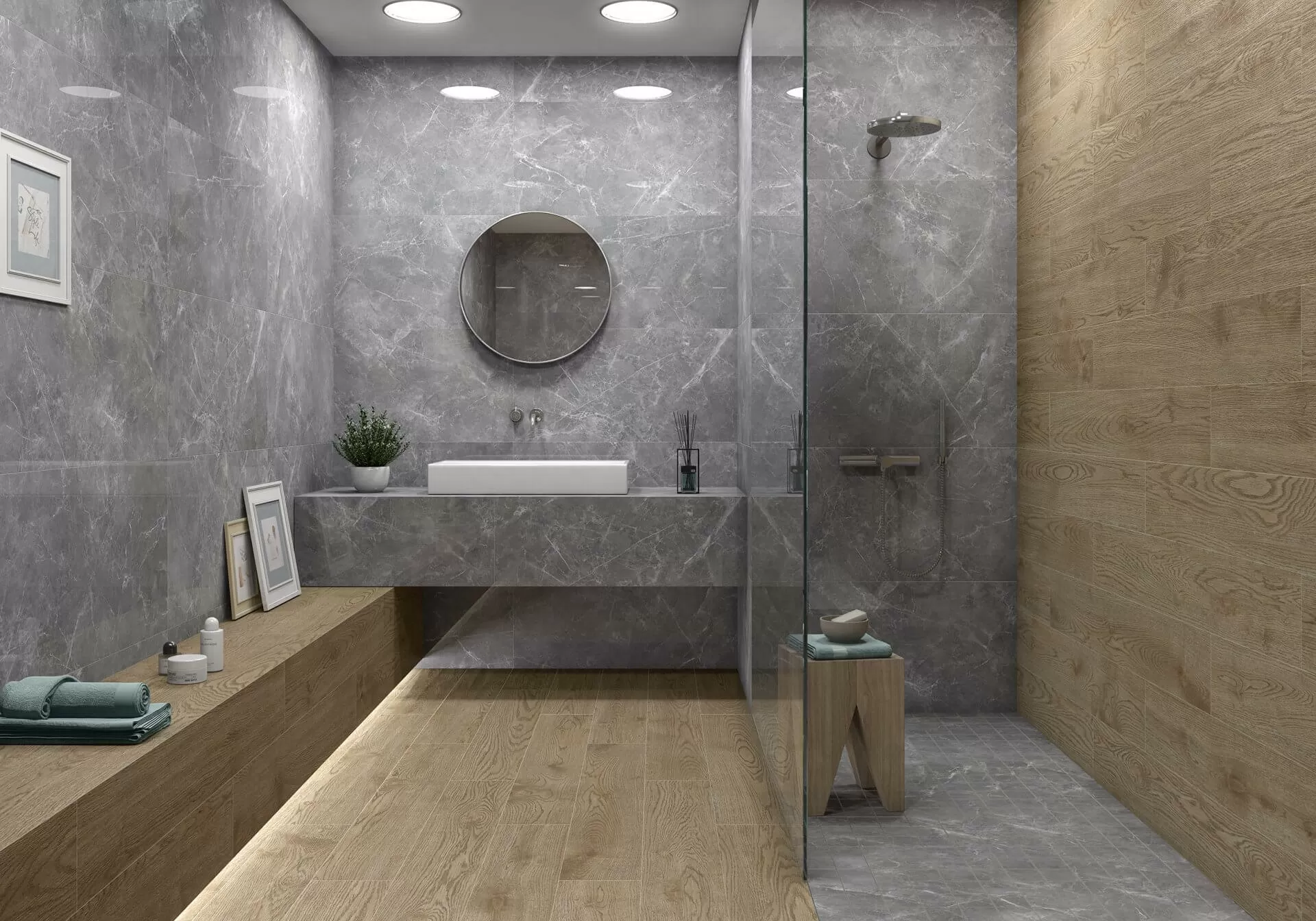 Керамогранит ASCOLANO GRIS 60x120