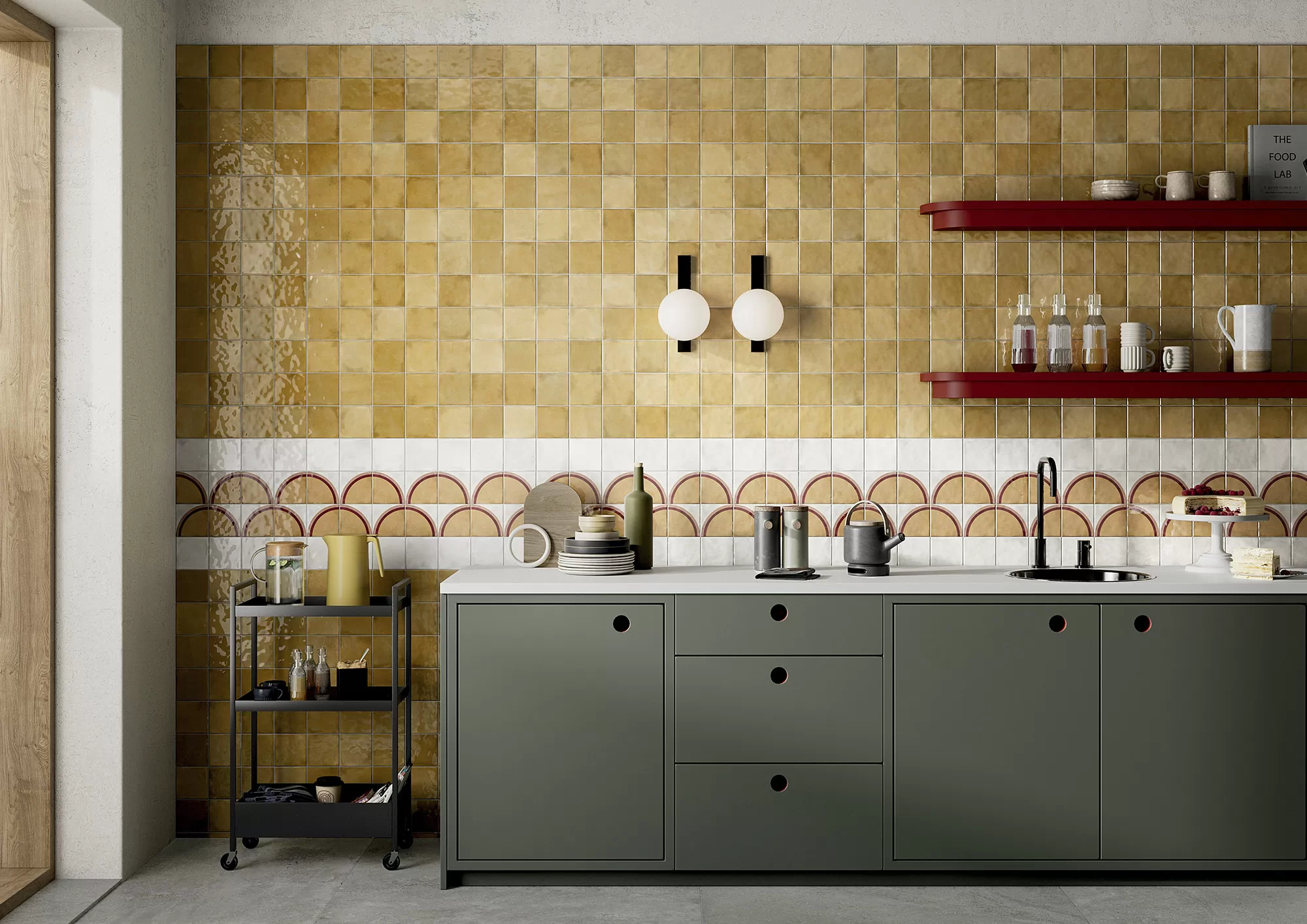 Плитка 180010 Small Beige 6,5x20