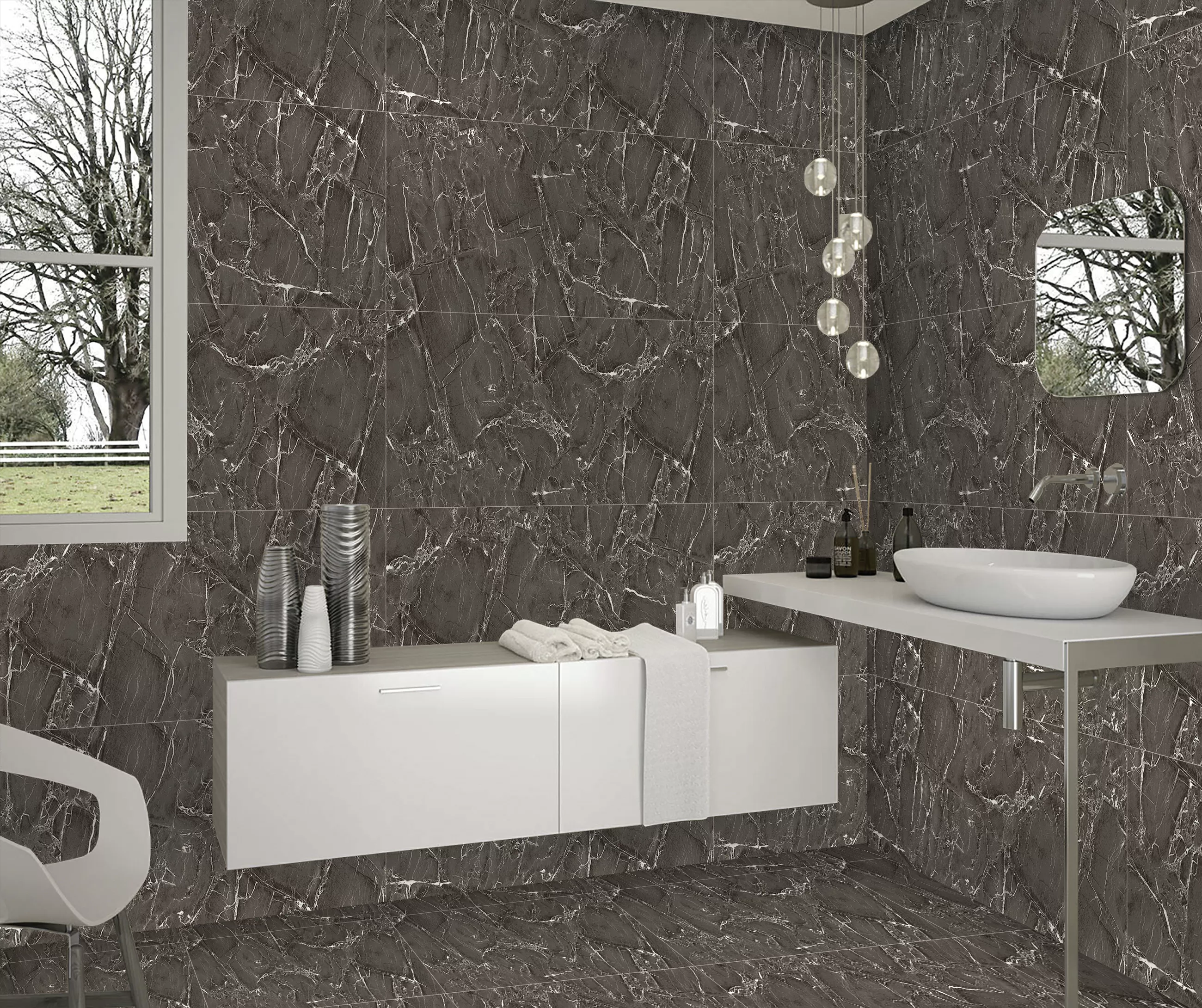 Керамогранит Itacid Delux Black 60х120