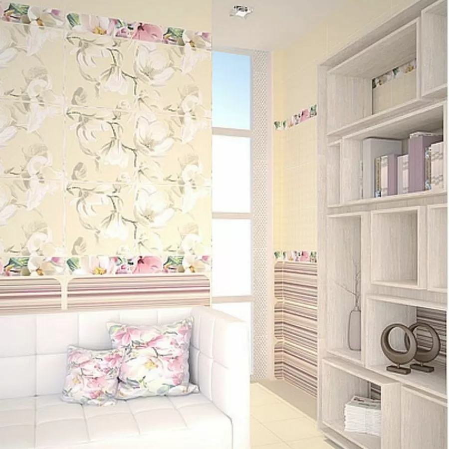 Плитка Border Boho Magnolia 63x7,5