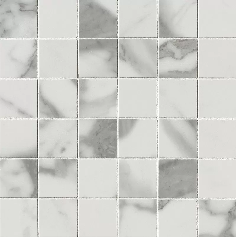 Мозаика fQJ7 Roma Gold Carrara Superiore Gres Macromosaico 30x30
