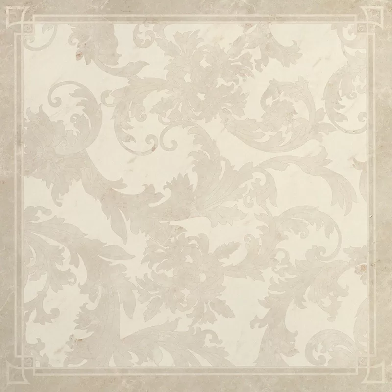 Керамогранит 2400710 MARBLE DEC CASSETTONE FOGLIABIA CALACATA 58,5x58,5