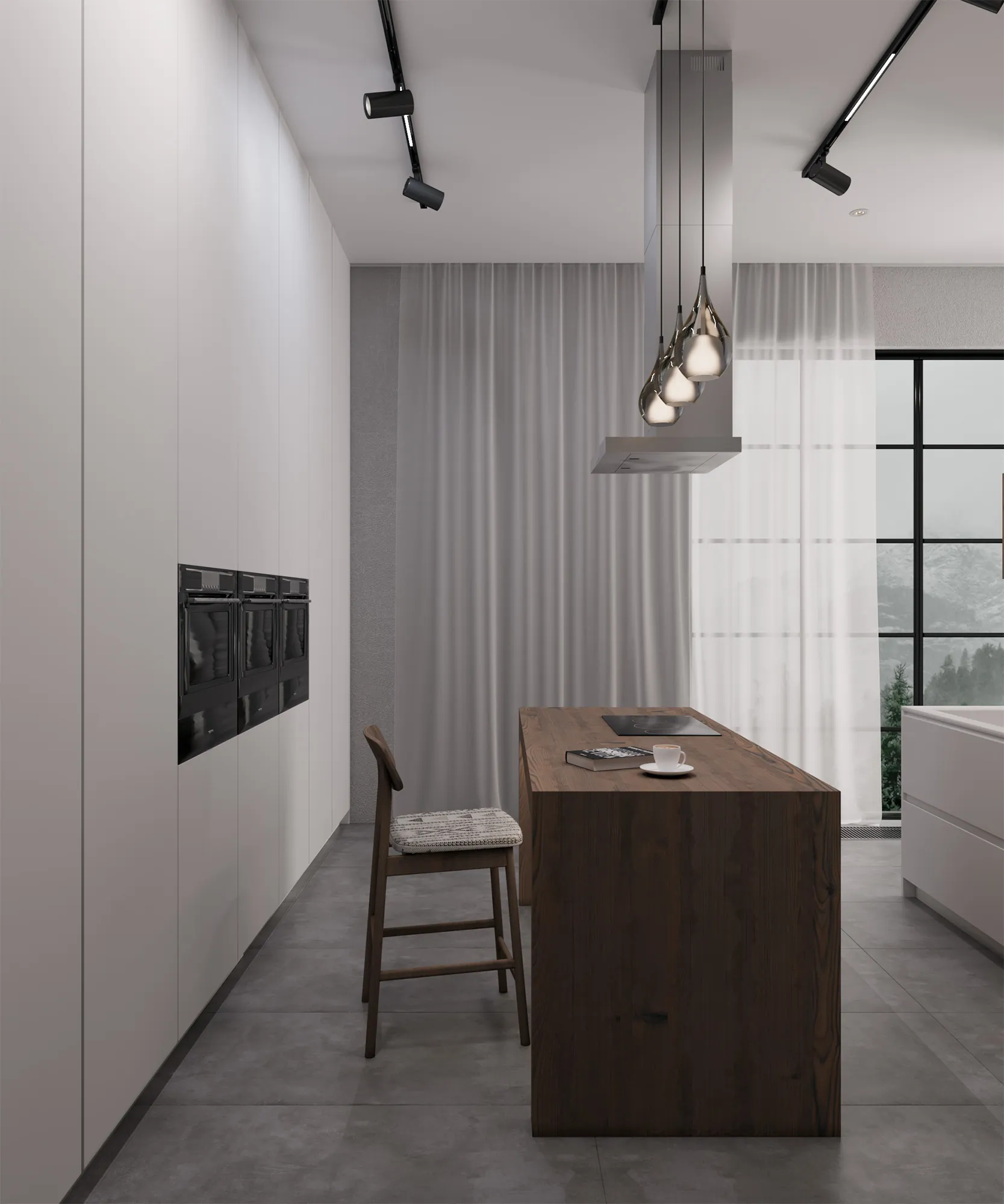 Керамогранит RT7005-A Cementum Light Grey Matt Rustic 60x120