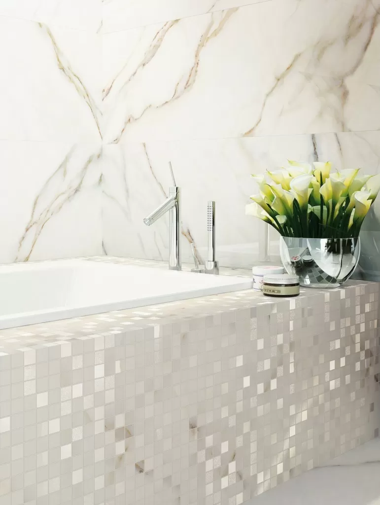 Плитка Mosaico Deco Bianco Versilia 32,5x32,5