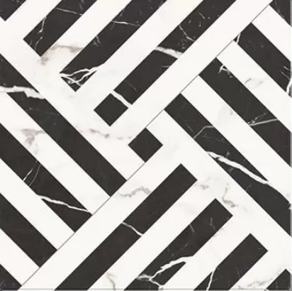 Керамогранит Apollon Charcoal Black Pre-cut 45x45