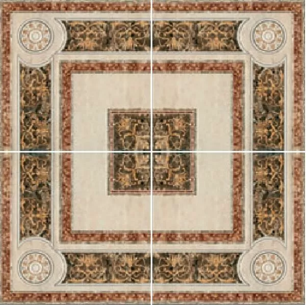 Керамогранит Rosone Travertini Crema 84x84