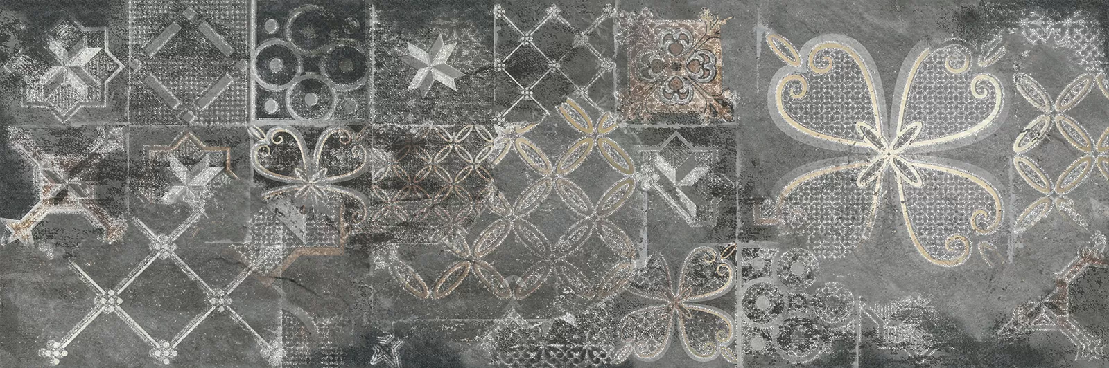 Плитка WT15KRE07R Kreo Dark 246*740*9