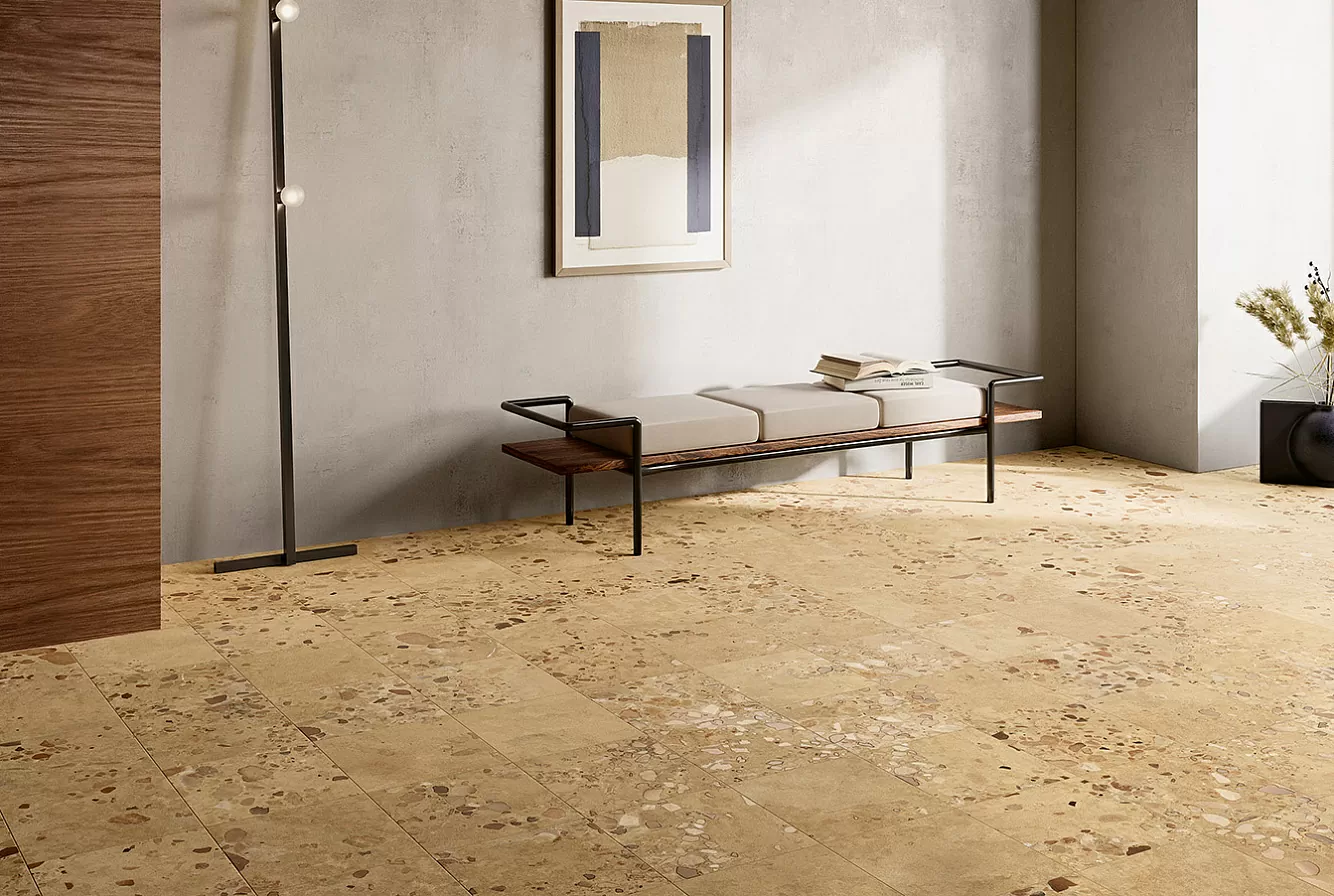 Керамогранит 0SC903R I Cocci Siciliani Grigio Nat Rett 90x90