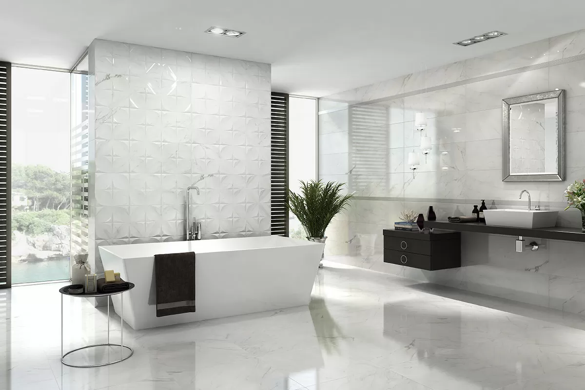 Керамогранит Evoque Blanco Brillo 75x75