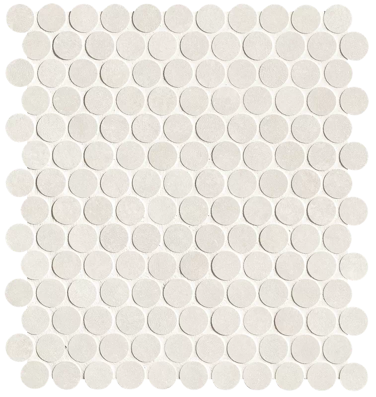 Мозаика fTAX Still Gesso Round Mosaico Matt 29,5x32,5