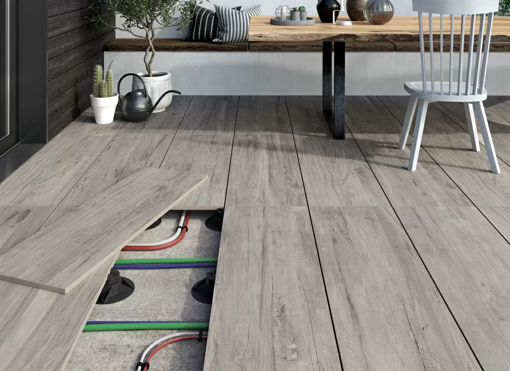 Керамогранит J86416 Soft White 15х100