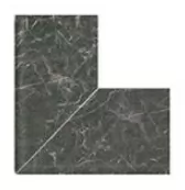 Керамогранит Наружный угол 90° Oasis Verde Flat Handle 25x25