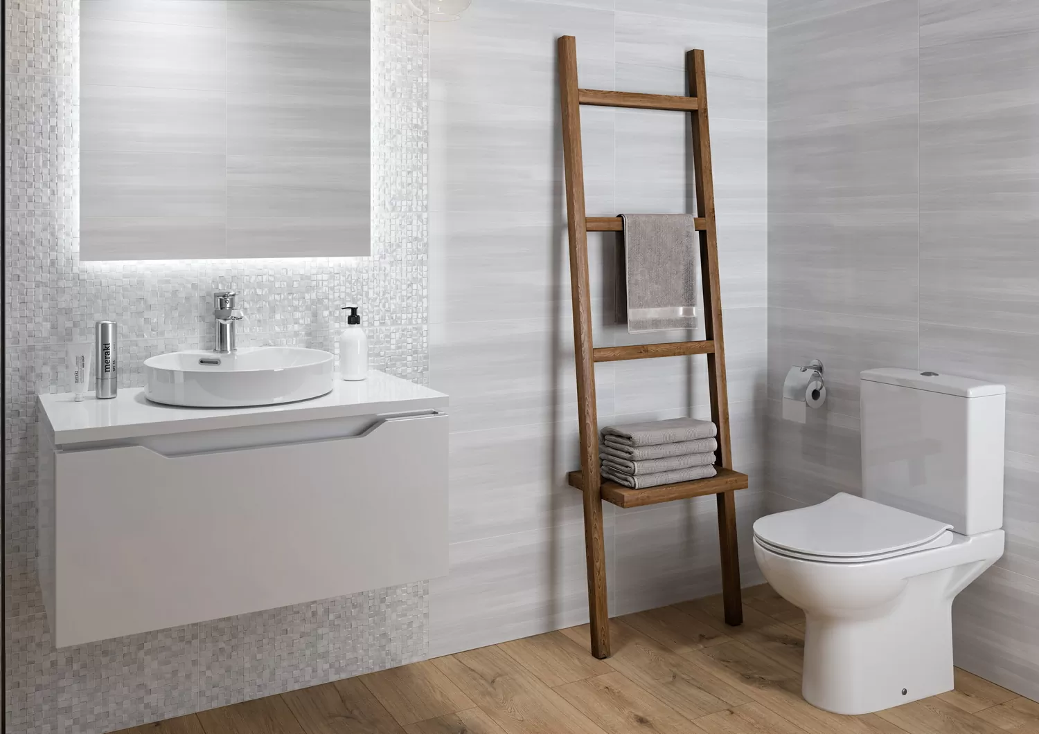 Плитка A-MT1L382K Metallic Спецэлемент металлический декорированный золотистый 1x60