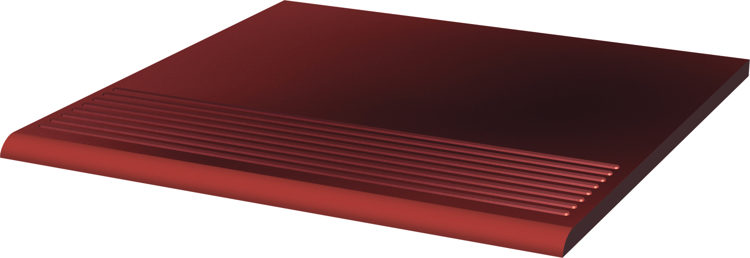 Клинкерная плитка Cloud Rosa Stopnica Prosta 30х30