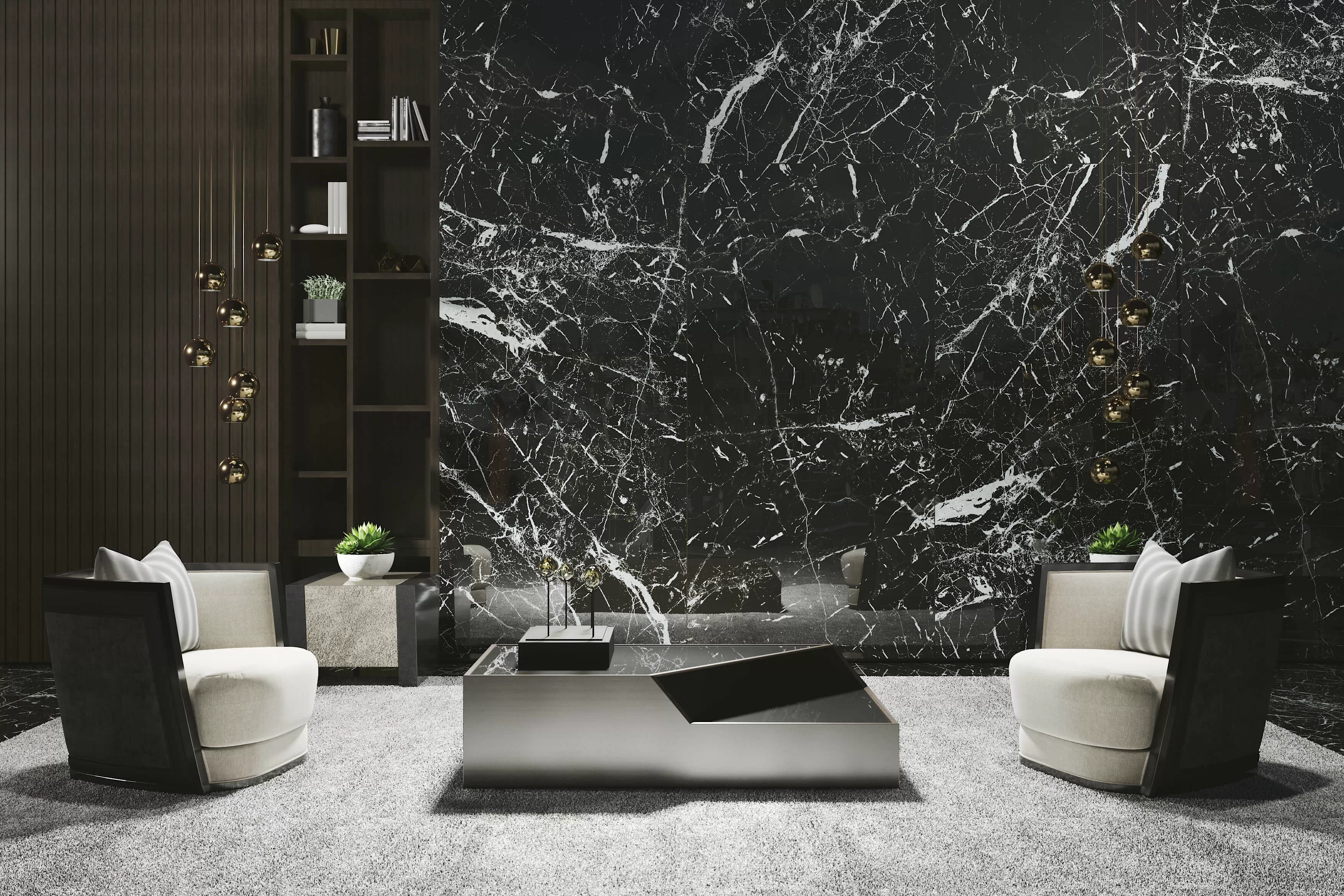 Керамогранит ArtSlab Marble Alps Statuario 120x240