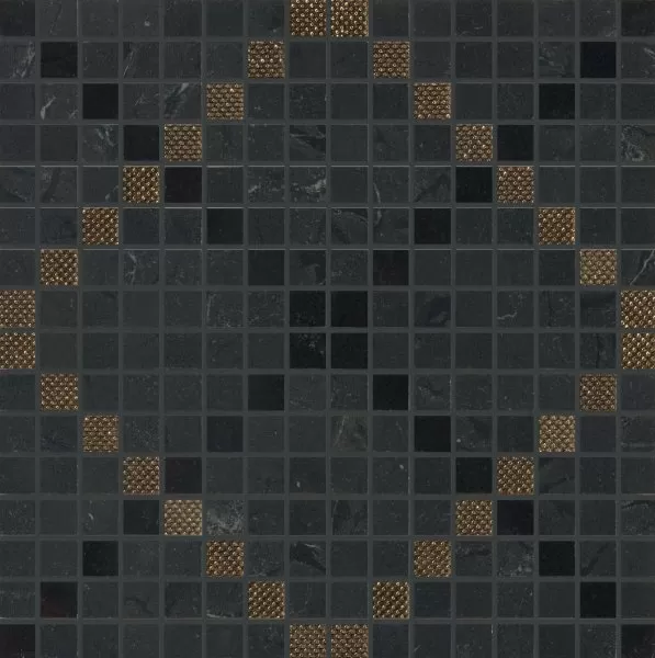 Плитка Newluxe Black Tessere Art 30,5х30,5