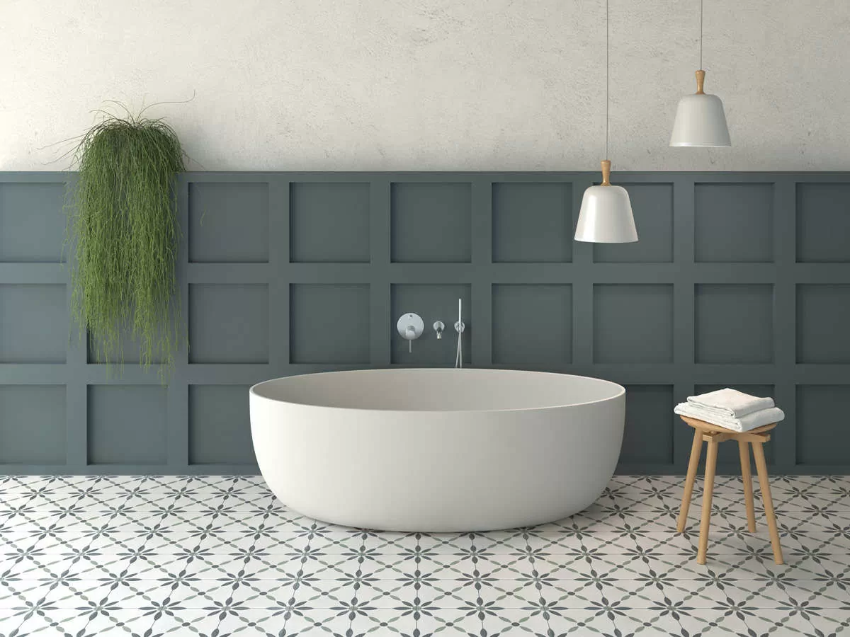 Керамогранит 3386037272 Havana White Garden R10 22.3x22.3
