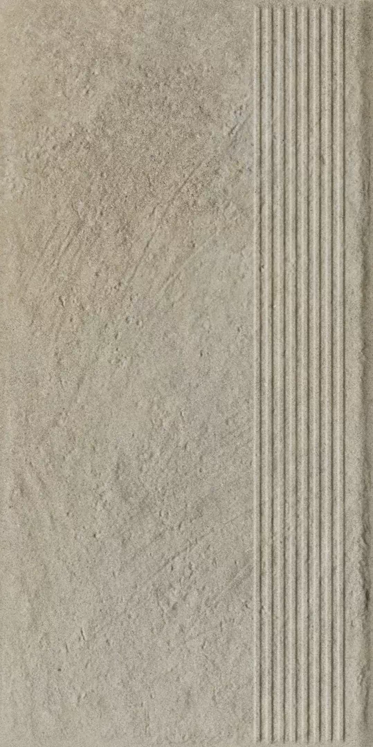 Клинкерная плитка Eremite Crema Stopnica Prosta Struktura Mat 30x60