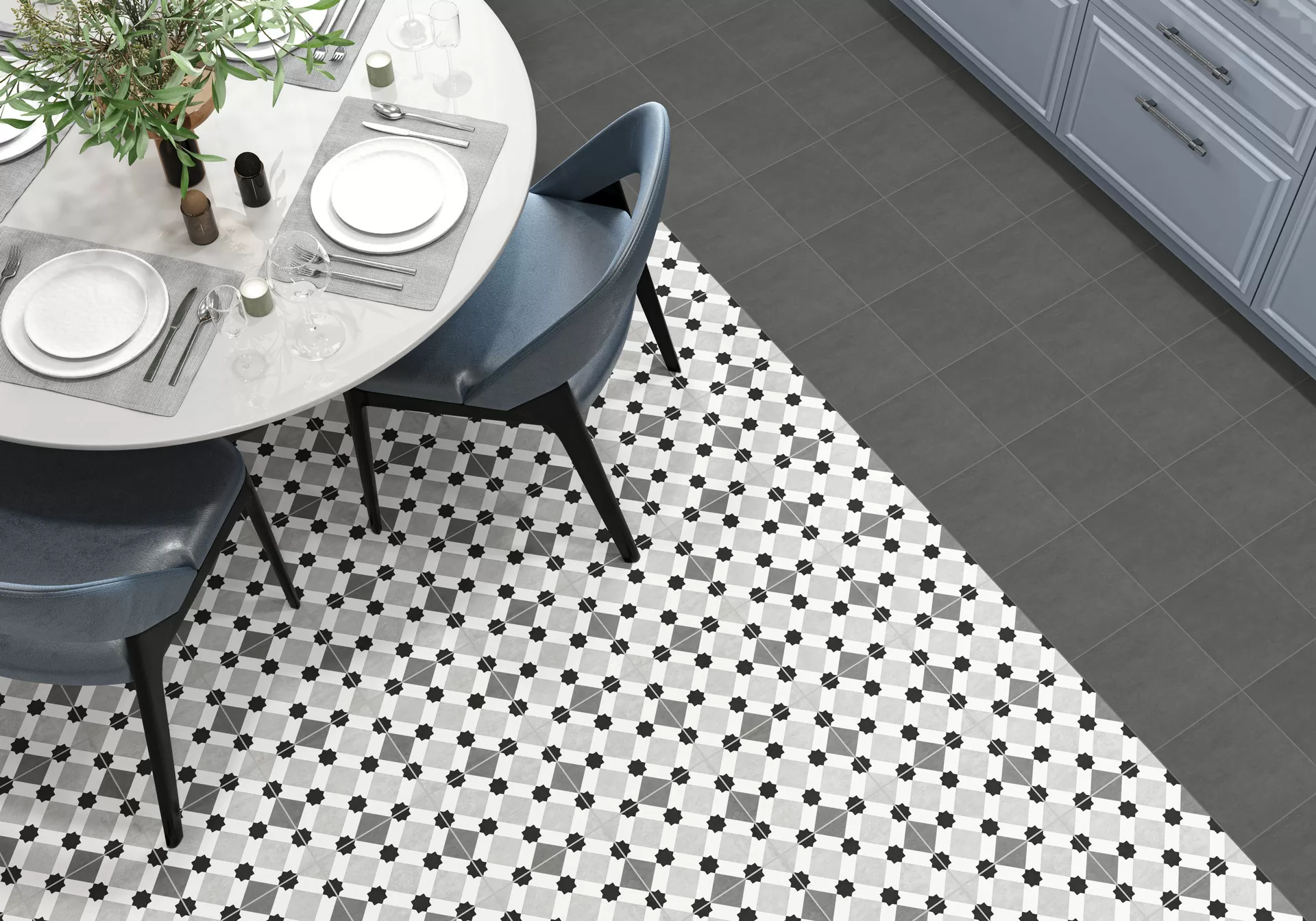 Керамогранит GP2020DMX23 Design Mix 2 матовый 200x200x8