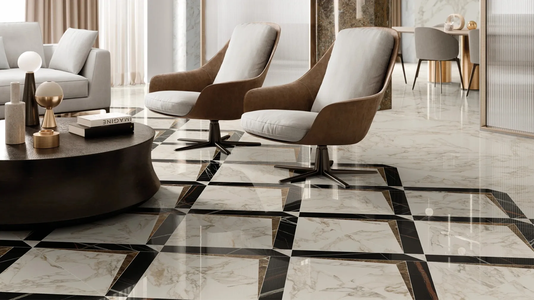 Керамогранит 610130004621 Charme Deluxe Сахара Плинтус Нат Рет 7,2x80