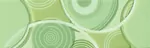 Плитка LGOD Glamour Jade List. Circle Mix 2 8х25