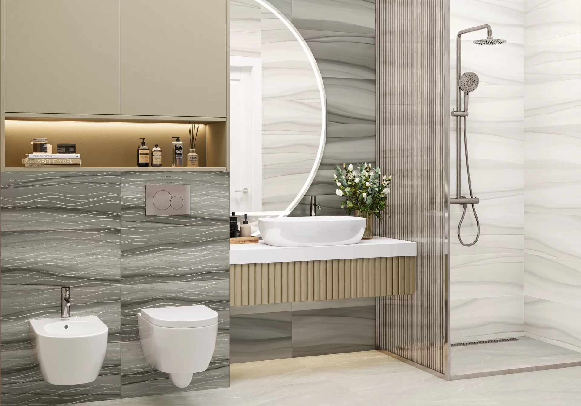 Плитка WT36TRS18 Treise Dark 300x600x9