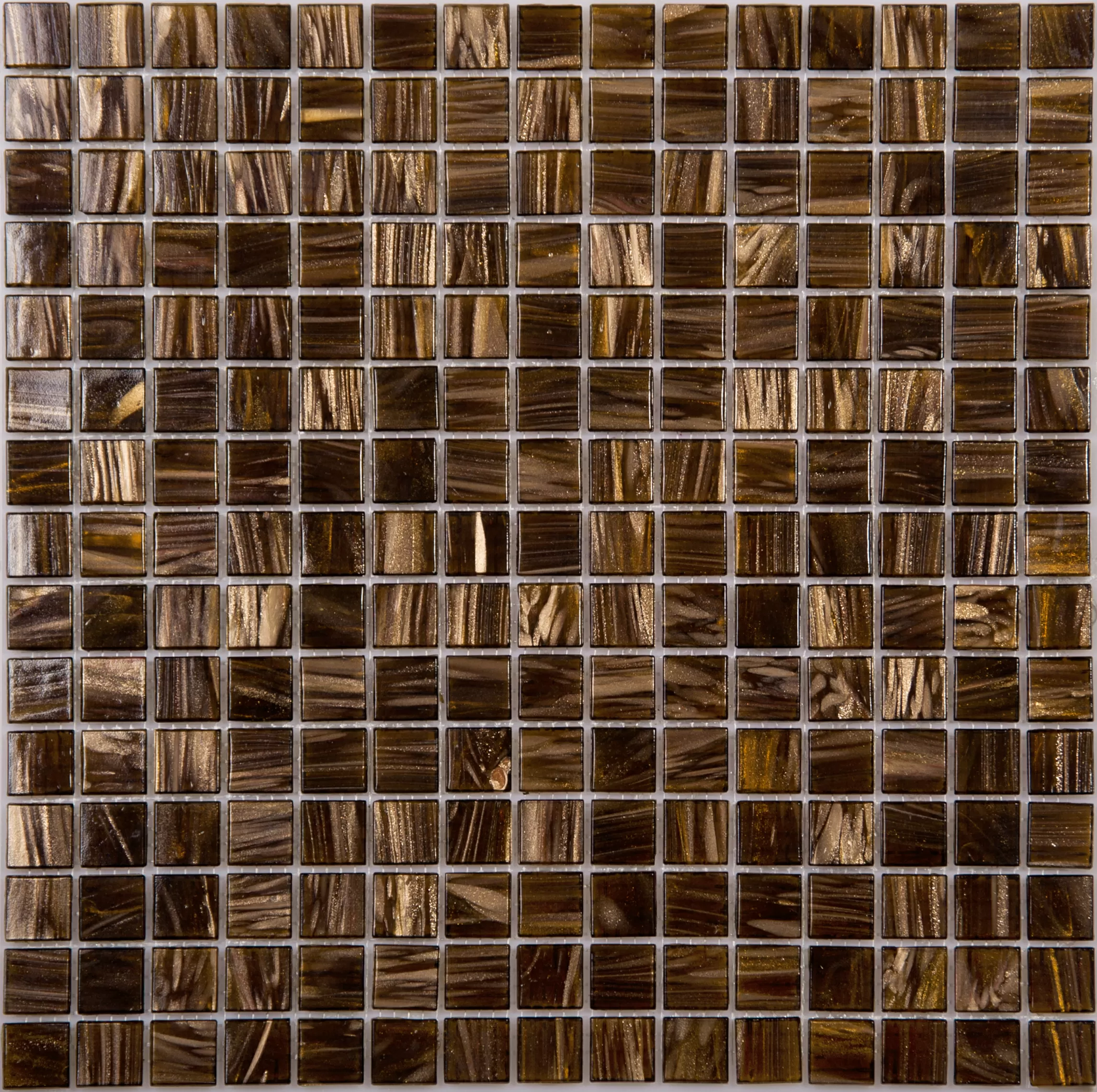 Мозаика SE02 коричневый (сетка) 327*327