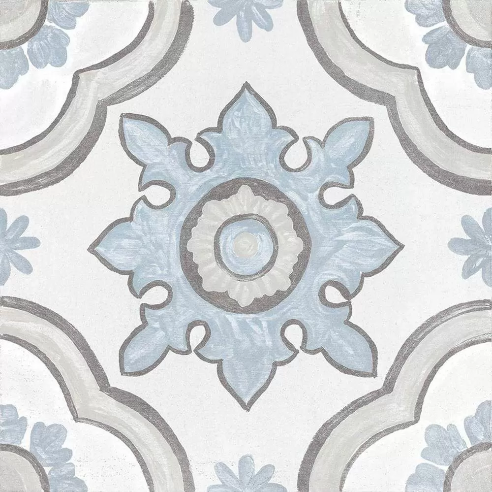 Керамогранит ADOBE Basma Decor White Mate 20x20